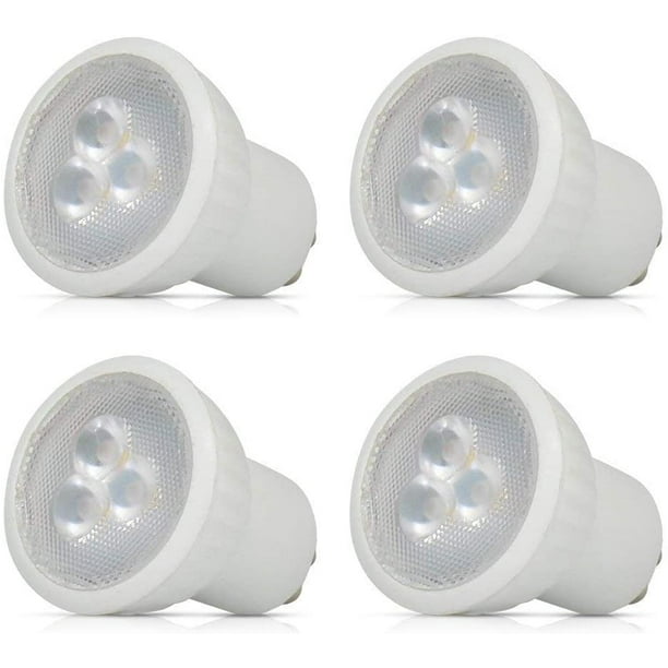 Recessed Light AC85-265V 4 Pack EBD Lighting MR11 GU10 LED Light Bulbs 3W LED Spotlight 30W Halogen Bulbs Equivalent 6000K Daylight White Non-Dimmable GU10 Track Lighting Recessed Light AC85-265V 4 Pack EBD Lighting MR11 GU10 LED Light Bulbs 3W LED Spotlight 30W Halogen Bulbs Equivalent 6000K Daylight White Non-Dimmable GU10 Track Lighting